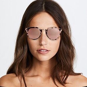 Illesteva ‘Portofino’ Mirrored Sunglasses